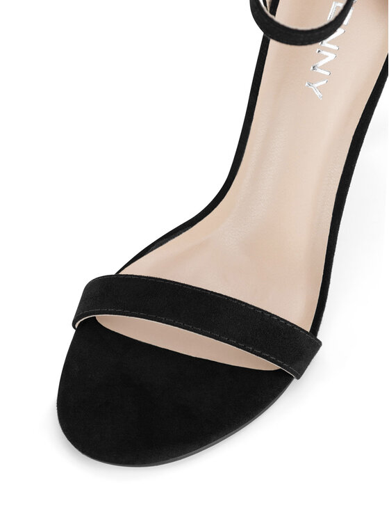 JENNY JENNY Sandały SS13814 Czarny