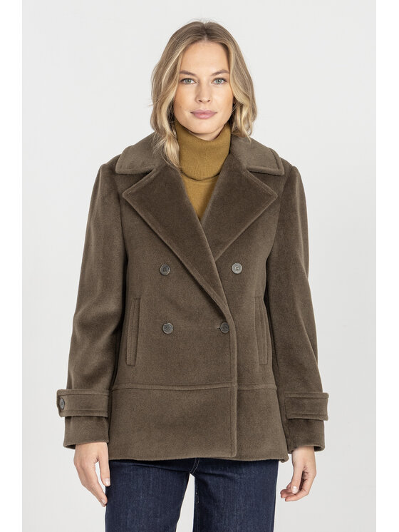 Deni Cler Milano Deni Cler Milano Kurtka przejściowa W-DC-9051-E5-F5-42-1 Zielony Regular Fit