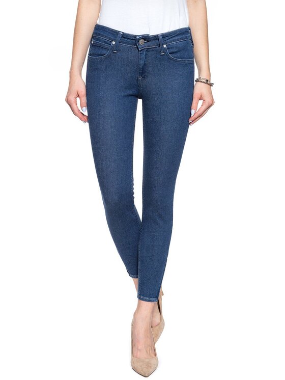 Lee Lee Jeansy SCARLETT Niebieski Skinny Fit