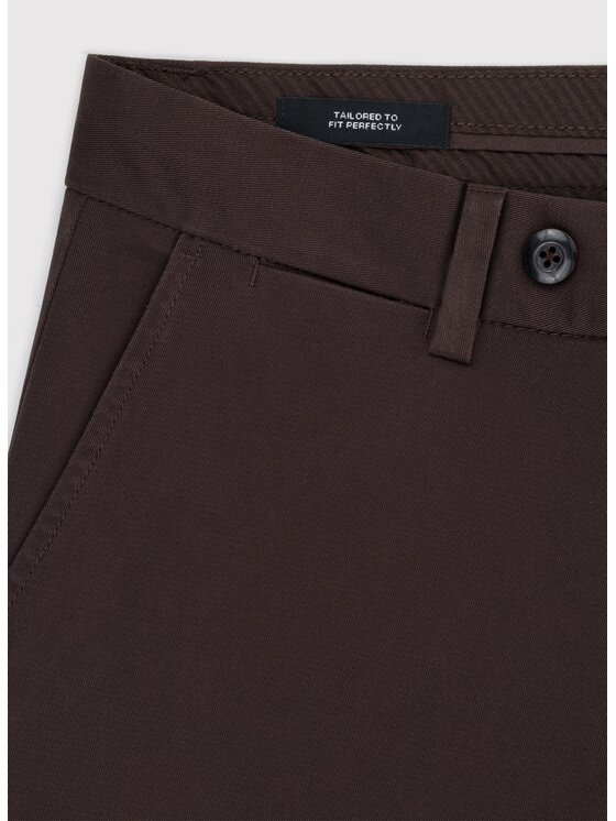 Pako Lorente Pako Lorente Chinosy P26WN-WX-010 Brązowy Chino Fit
