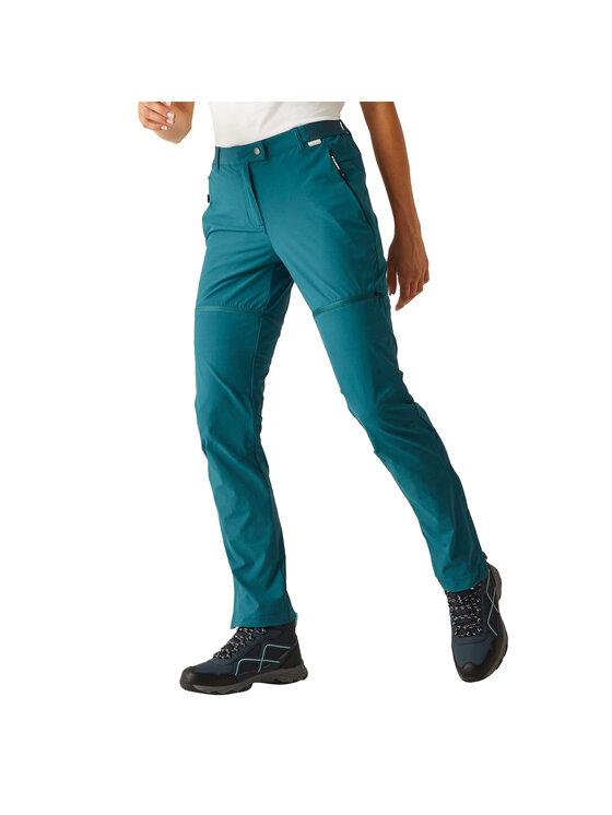 Regatta Regatta Spodnie outdoor Mountain Błękitny Stretch Fit
