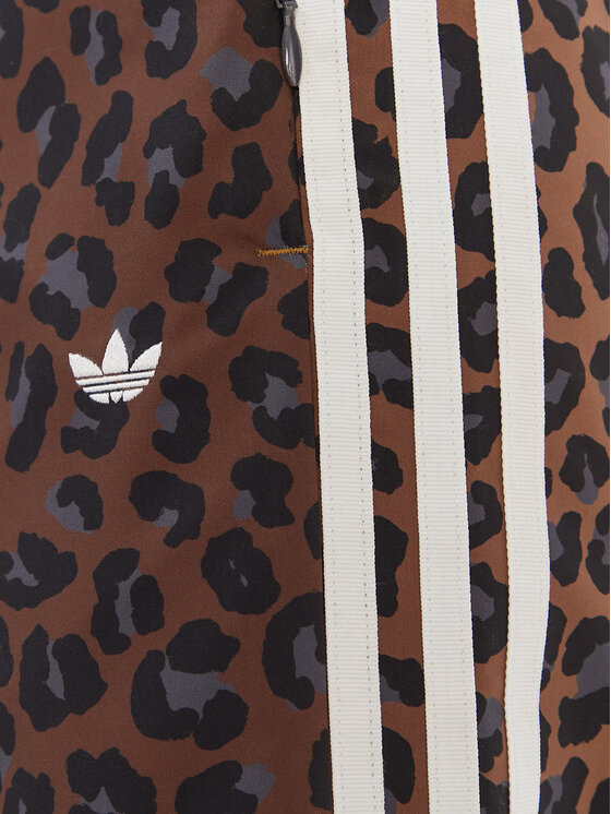 adidas adidas Sportinės kelnės Leopard Firebird Oversized Spalvota Loose Fit