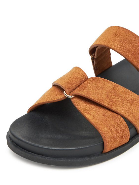 DeeZee DeeZee Klapki HY59053-3 Brązowy