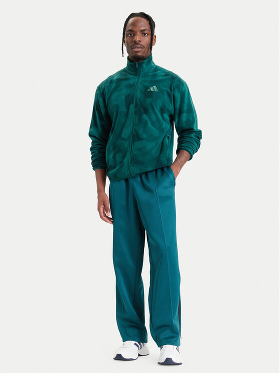 adidas adidas Флісовий реглан Terrex Multi Climawarm Full Zip Fleece Jacket KQ9099 Зелений Regular Fit