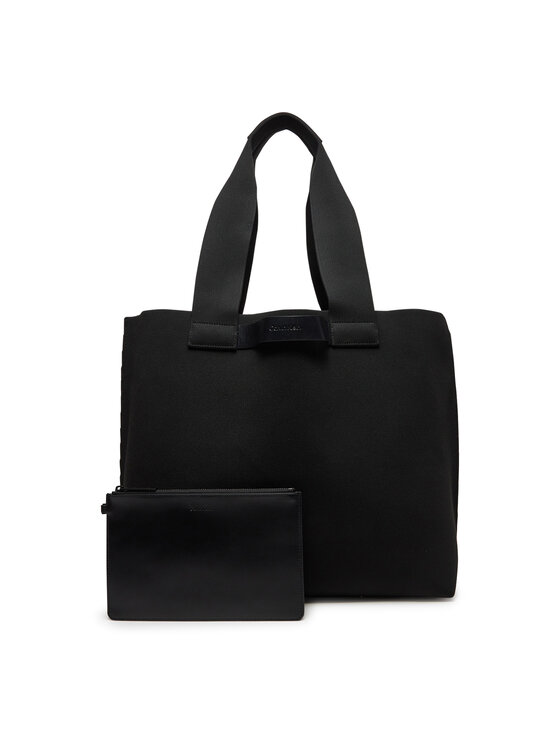 Calvin Klein Calvin Klein Táska Ck Ease E/W Tote Knit K50K512892 Fekete
