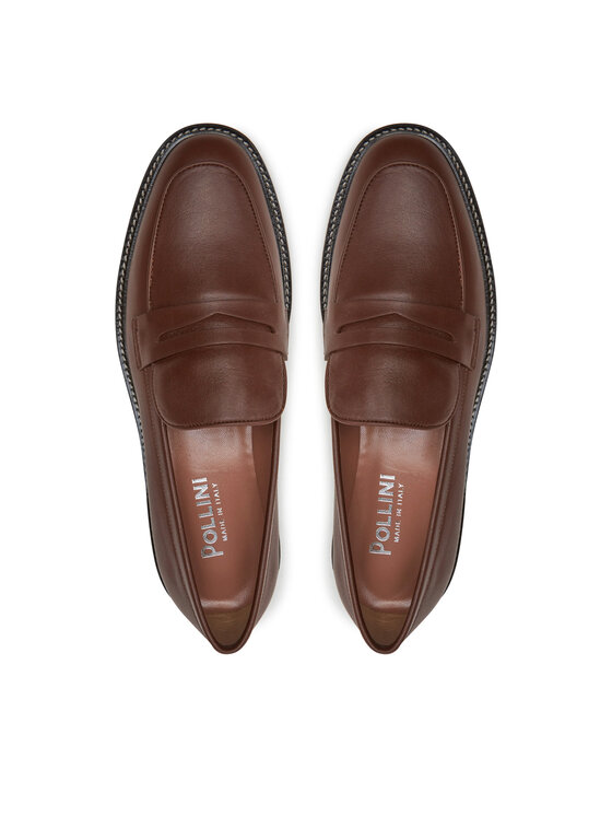 Pollini Pollini Loaferke SA10093G1LTDG217 Rjava