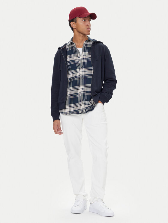 Tommy Hilfiger Tommy Hilfiger Mikina Essential MW0MW37239 Tmavomodrá Regular Fit