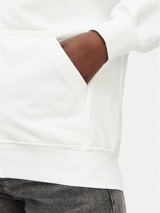 Calvin Klein Calvin Klein Majica dugih rukava LV044G215G Bijela Relaxed Fit