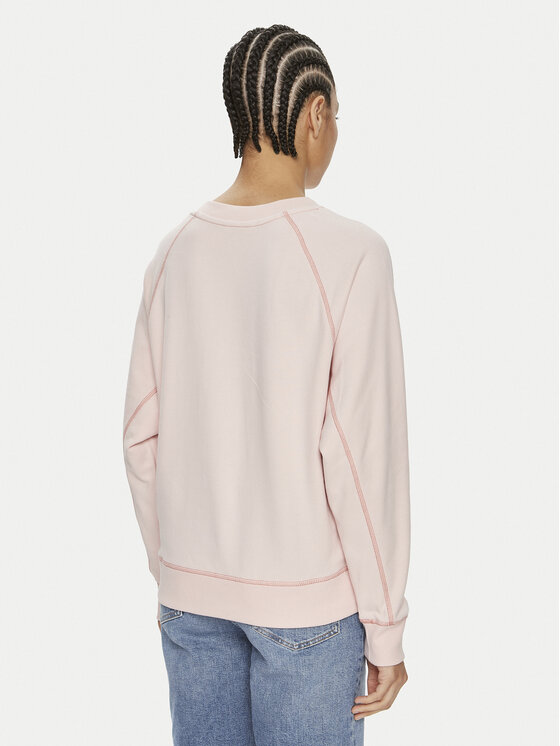 Tommy Hilfiger Tommy Hilfiger Felpa Varsity WW0WW41239 Rosa Regular Fit