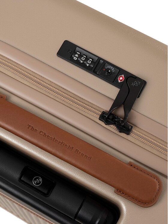 The Chesterfield Brand The Chesterfield Brand Walizka kabinowa 331381 Brązowy