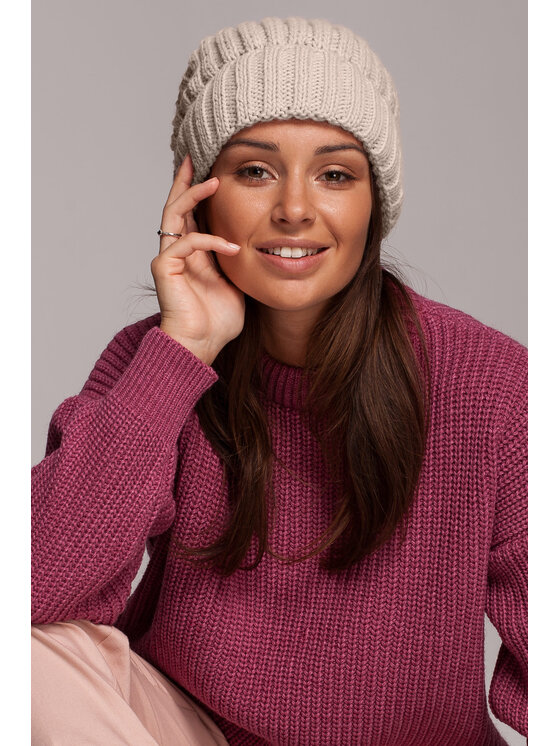BeWear BeWear Čiapka bk058 Béžová