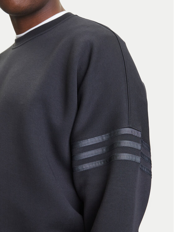 adidas adidas Mikina Neuclassics JW7918 Černá Oversize