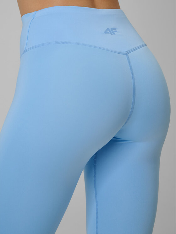 4F 4F Legginsy MULTI ACTIVE Niebieski Slim Fit