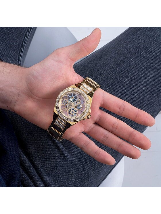 Guess Guess Hodinky GW0323G2 Zlatá