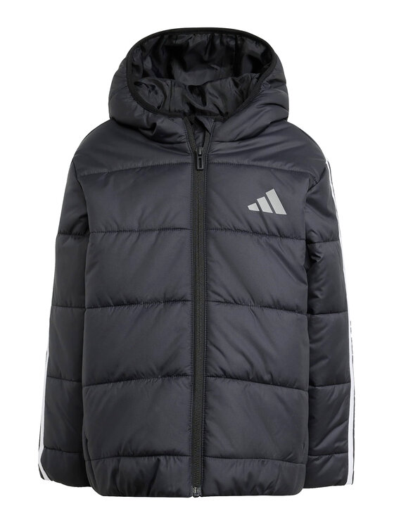 adidas adidas Geacă de iarnă Essentials 3-Stripes JW2443 Negru Regular Fit