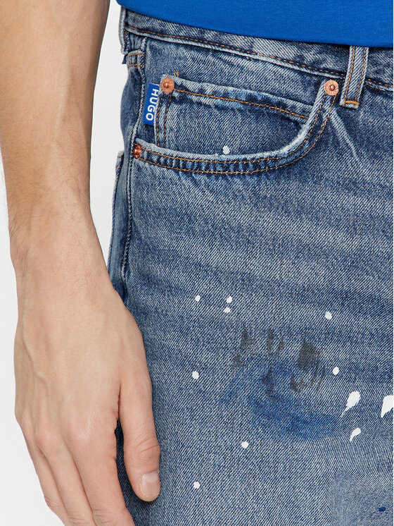 HUGO Hugo Traperice Jonah 50515862 Plava Straight Leg