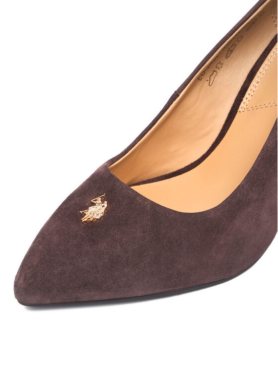 U.S. Polo Assn. U.S. Polo Assn. Обувки на ток EO-JACLYN002W/GL1 Кафяв