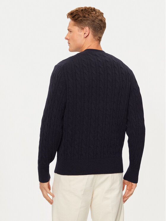 Lacoste Lacoste Pulover AH2924 Bleumarin Regular Fit