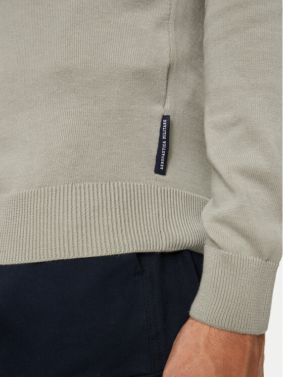 Aeronautica Militare Aeronautica Militare Maglione 242MA1502L506 Beige Regular Fit