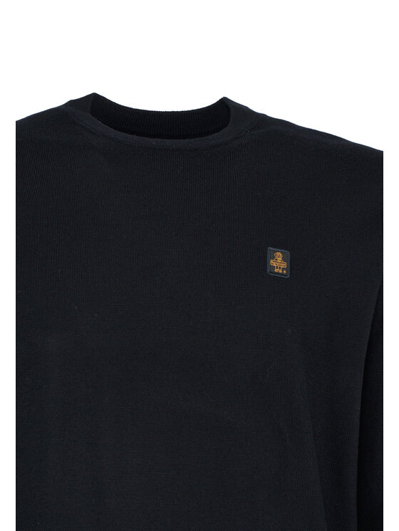 RefrigiWear RefrigiWear Sweter M26908-G06000 Czarny Regular Fit