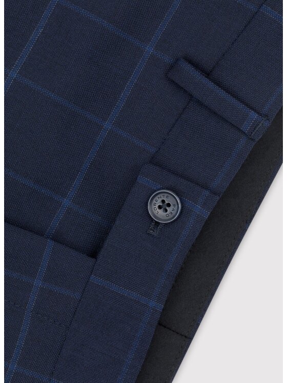 Pako Lorente Pako Lorente Spodnie garniturowe P24SF-6G-014 Granatowy Slim Fit