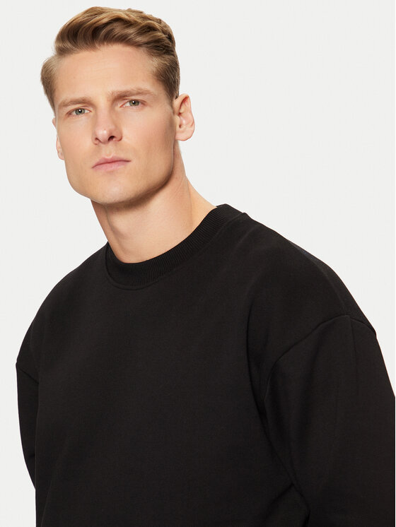 Karl Lagerfeld Jeans Karl Lagerfeld Jeans Суитшърт A1M20070 Черен Relaxed Fit