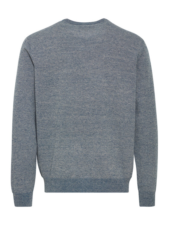 Blend Blend Sweter 20715850 Granatowy Regular Fit