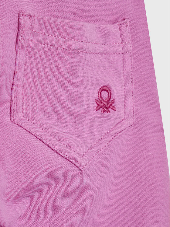 United Colors Of Benetton United Colors Of Benetton Legginsy 4T32GE00M Różowy Slim Fit