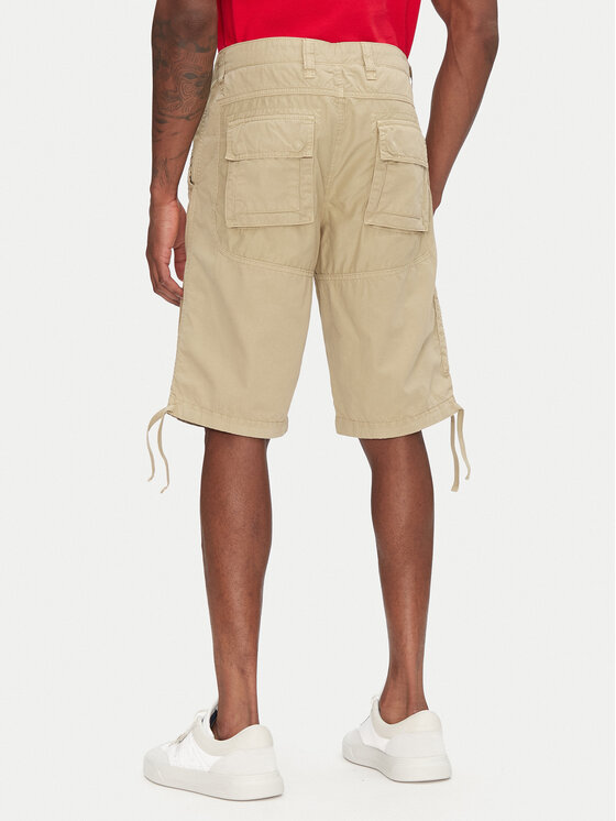 Aeronautica Militare Aeronautica Militare Pantaloncini di tessuto 251BE041CT1122 Beige Regular Fit