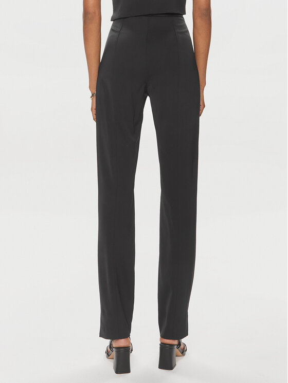 Marciano Guess Marciano Guess Kalhoty z materiálu 4GGB13 7074A Černá Regular Fit