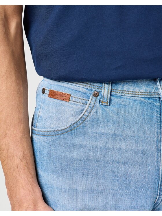 Wrangler Wrangler Jeansy Texas Niebieski Straight Fit