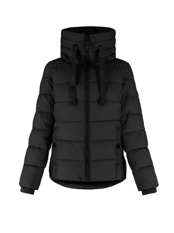Volcano Volcano Kurtka puchowa J-NEVIS Czarny Regular Fit
