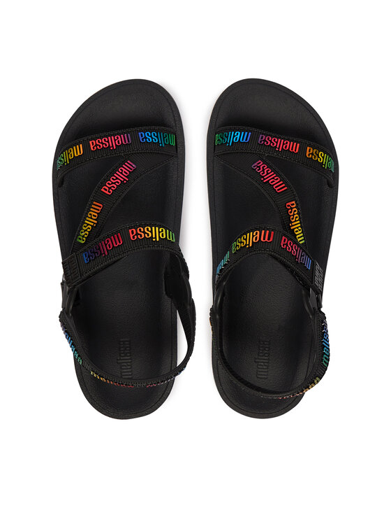 Melissa Melissa Sandále Stripes M Lover Ad 35963 Čierna