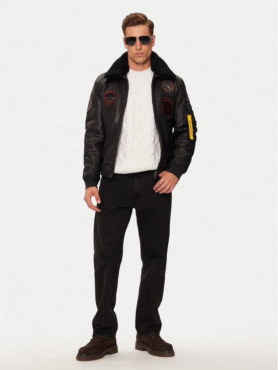 Milestone Milestone Nahkjope Maverick 431041 20860 Must Regular Fit