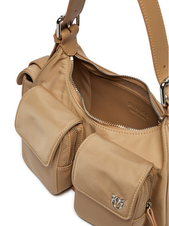 PINKO PINKO Torbica Cargo Bag Classic Smeđa
