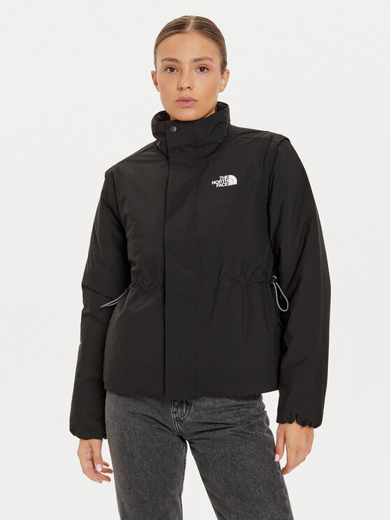 The North Face Pārejas jaka NF0A89GX Melns Regular Fit