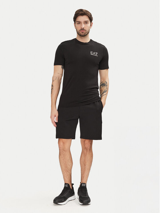 EA7 Emporio Armani EA7 Emporio Armani T-shirt 7M000299 AF13739 UC001 Crna Slim Fit