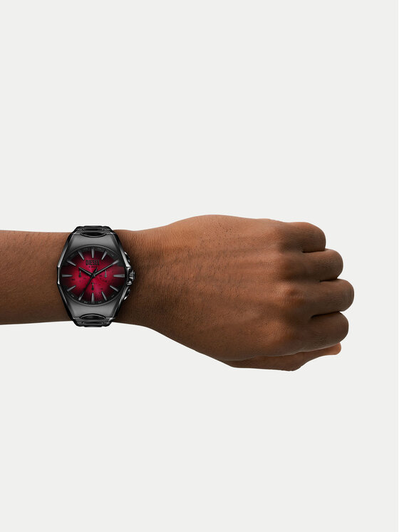 Diesel Diesel Ceas D-Curve Chronograph DZ4696 Negru