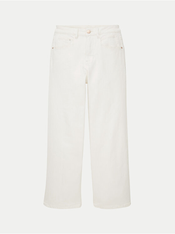 Tom Tailor Tom Tailor Džinsai 1040811 Écru Relaxed Fit