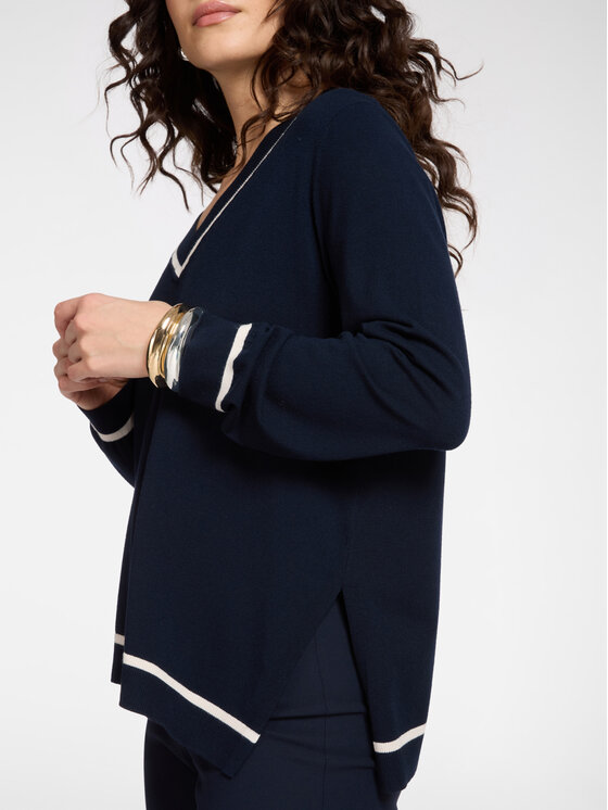 Elena Mirò Elena Mirò Sweter M566Z000707N0A1 Niebieski A-Line Fit