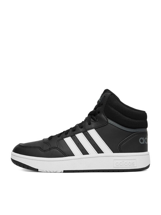 adidas adidas Sportcipők HOOPS MID 3.0 K GW0402 Fekete