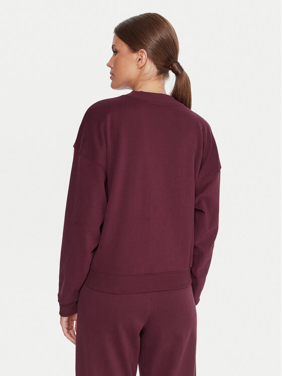 DKNY Sport DKNY Sport Bluza DP5T1462 Bordowy Regular Fit