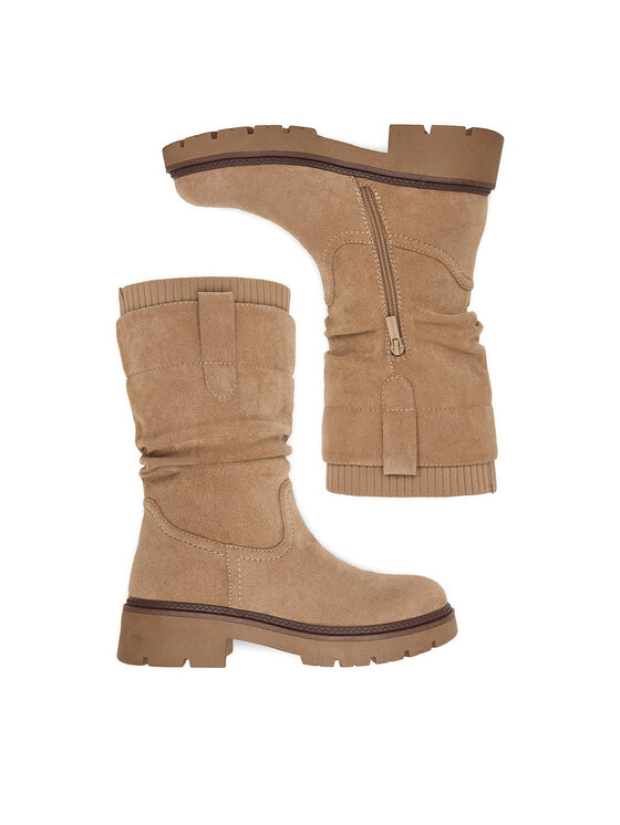 Clara Barson Clara Barson Botki CEO-WS6332-01 Beżowy