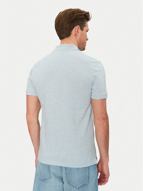 Lacoste Lacoste Polokošeľa PH4012 Modrá Slim Fit