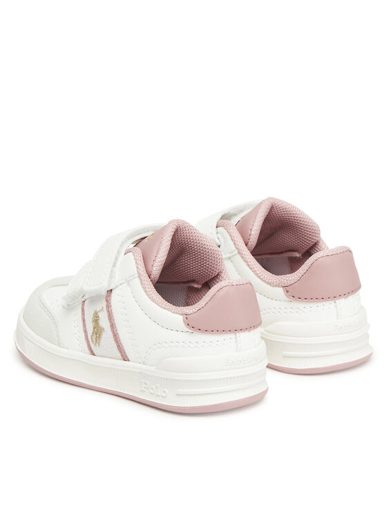 Polo Ralph Lauren Polo Ralph Lauren Sneakersy Heritage Court III T-Toe Ez RL03360101 Biały