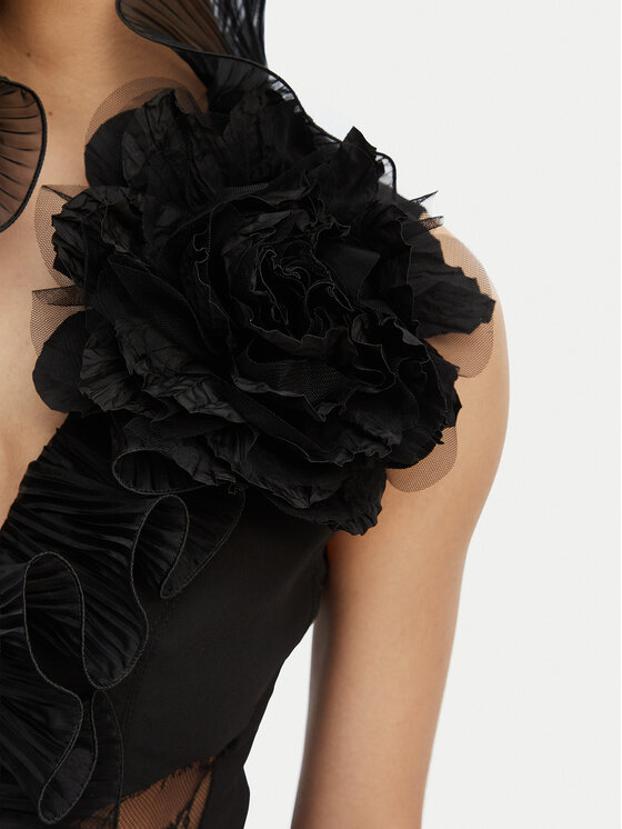 Babylon Babylon Вечірня сукня EL0707 Чорний Regular Fit