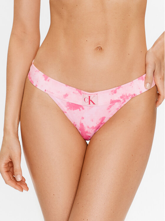 Calvin Klein Swimwear Bikini apakšdaļa KW0KW02126 Rozā