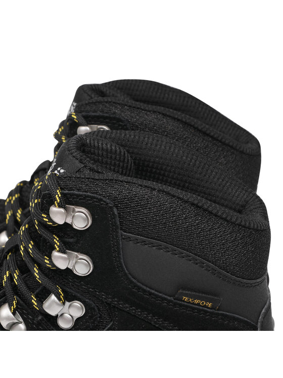 Jack Wolfskin Jack Wolfskin Bakancs Refugio Texapore Mid M 4049841 Fekete