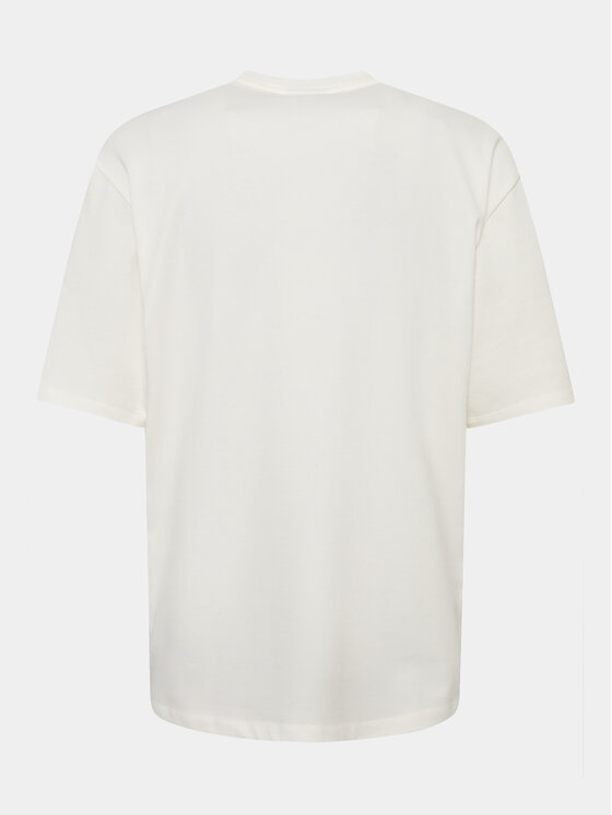 Lindbergh Lindbergh Тишърт 30-400120 Екрю Relaxed Fit