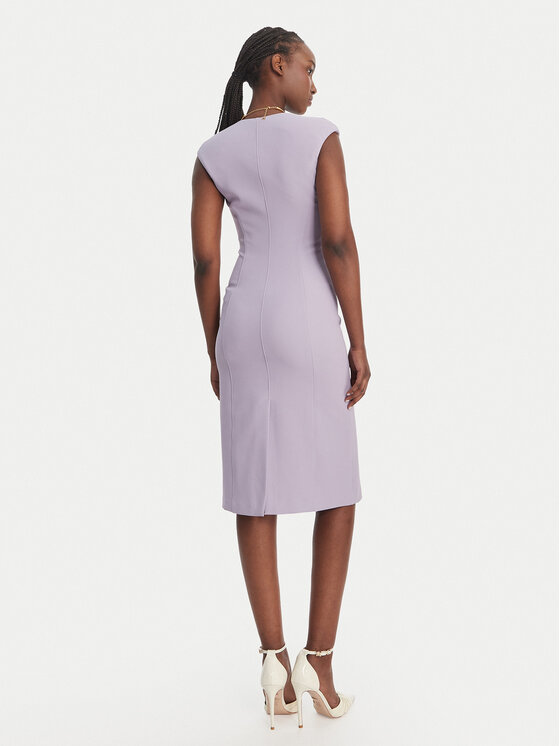 Elisabetta Franchi Elisabetta Franchi Rochie cocktail AB-900-61E2-V430 Violet Regular Fit